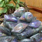 Labradorite Flash Purple Cabochon