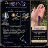 Lapis Lazuli Crystal Pendulum