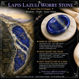 Lapislazzuli Worry Stone
