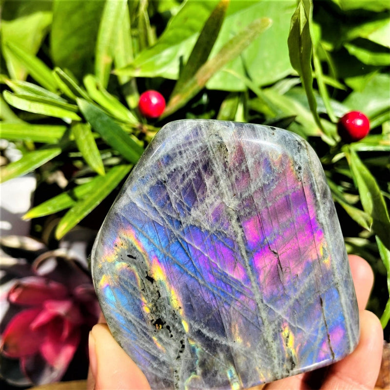 Copy of Large (2.42 lbs.) Purple Flash Labradorite Freeform (Item #0075)