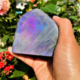 Large Purple Flash Labradorite Freeform (Item #0086)