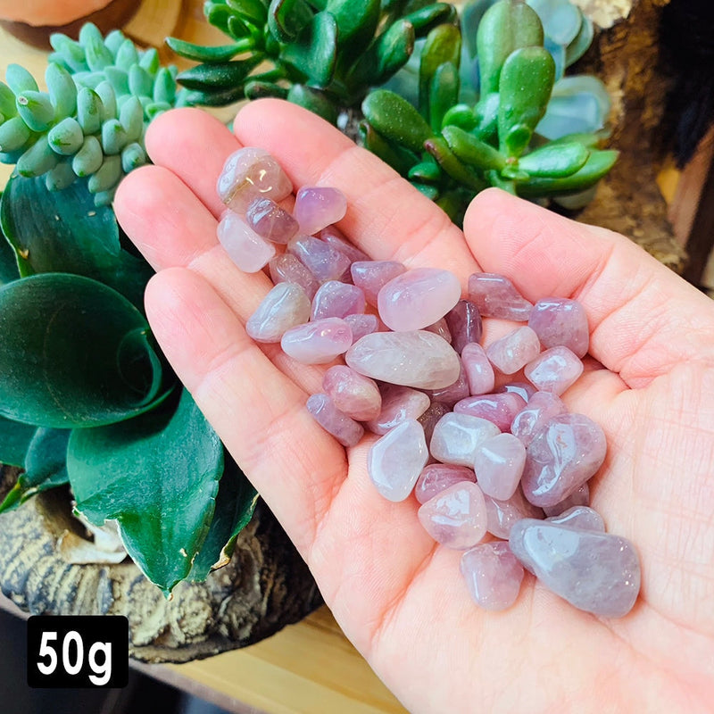 Madagascar Rose Quartz Mini Gemstones (50 Gram / 1.7oz. Lot)