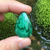 Malachite Teardrop Cabochon