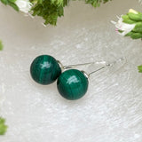 Black Friday - Earrings - Malachite Studs