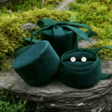 Classic Moonstone Silver Stud Earrings