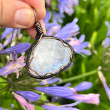 Moonstone Flash Handcrafted Pendant