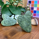 Nephrite Jade Gua Sha Facial Massage Tool