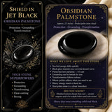 Obsidian Palmstone