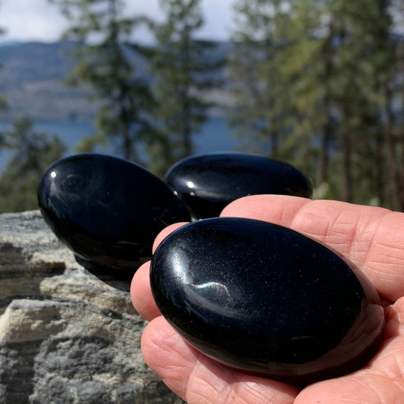 Obsidian Palmstone