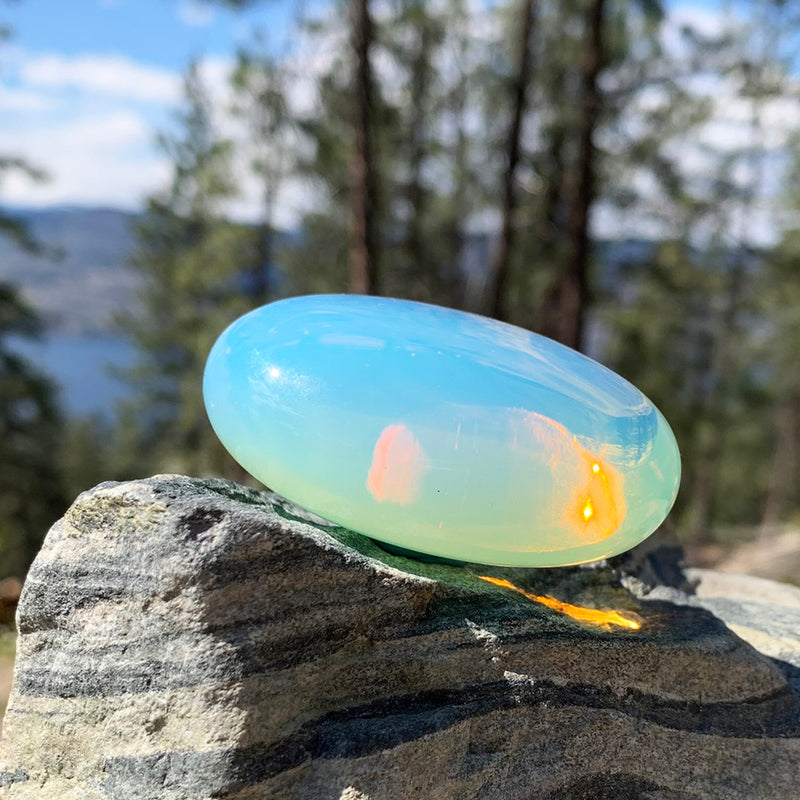 Opalite Palmstone