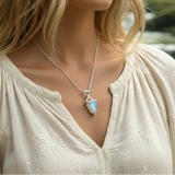 Moonstone & Silver Intuition Necklace -