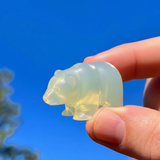 Crystal Animal Spirit Totems: Opalite Polar Bear