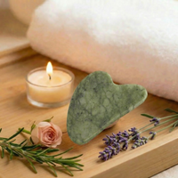 Nephrite Jade Gua Sha Facial Massage Stone