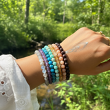 7-teiliges Mala-Perlen-Armband Chakra-Set