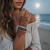 7-teiliges Mala-Perlen-Armband Chakra-Set
