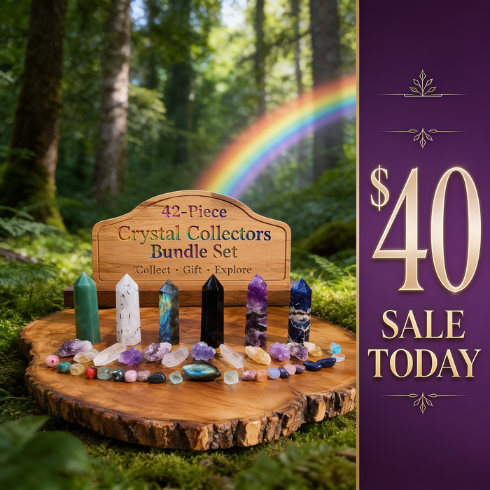 SALE TODAY! 42-Piece Crystal Collectors Bundle Set