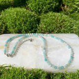 Z ARRON DESIGN Collana con ciondolo in filo di rame Serenity Moonstone