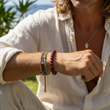 7-teiliges Mala-Perlen-Armband Chakra-Set