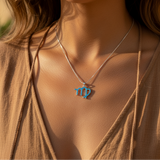 Virgo Opal Zodiac Necklace – August 23 to September 22