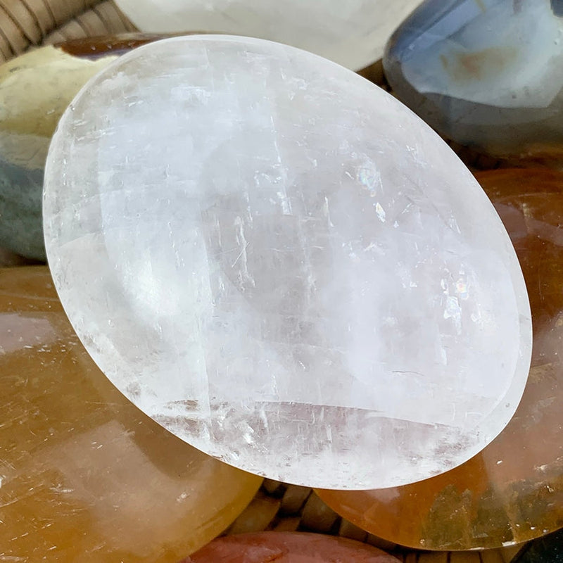 Optical Calcite Palmstone - palmstone