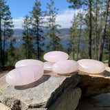 Pink Calcite Palmstone