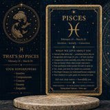 ♓ Pesci - 19 febbraio - 20 marzo - Set Zodiac Crystal Fusion con custodia