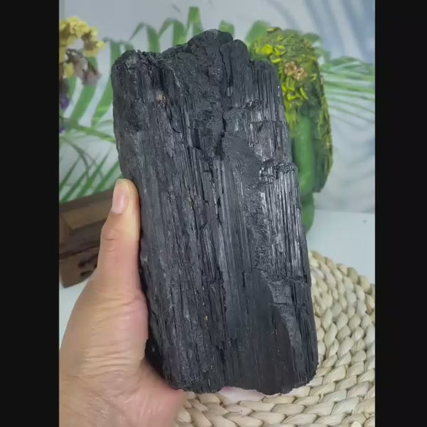 Large (5.42 lb.)  Black Tourmaline Chunk (Item #1023)