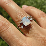 Moonstone & Silver Ring