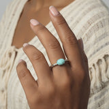 Larimar Serenity Ring