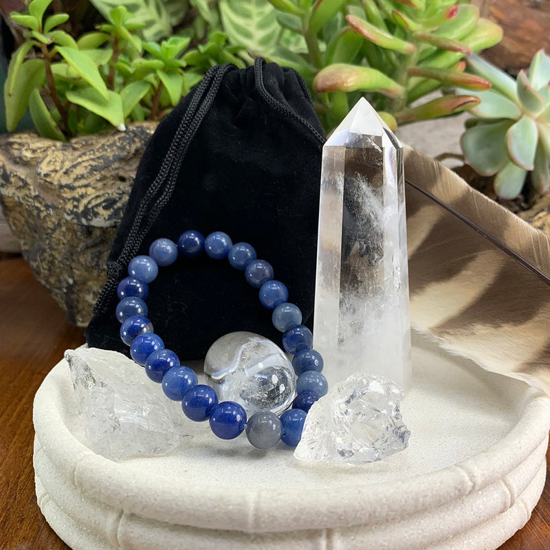 Mala Bracelet & Amplifier Crystal Set 🙏