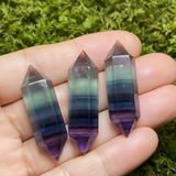 Rainbow Fluorite Double Point