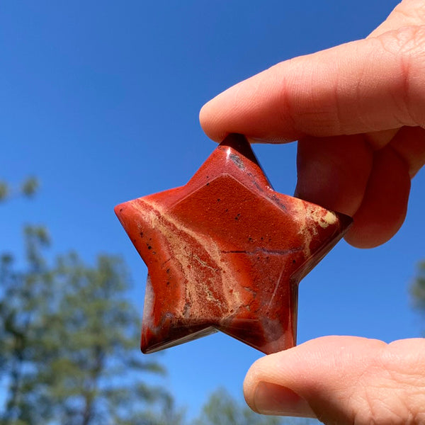 Red Jasper Star