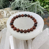 Mala Red Obsidian Bracelet With Velvet Pouch