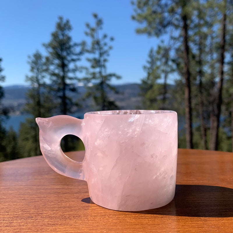 Rose Quartz Love Cup