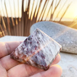 Rubellite Tourmaline Pyramid - Medium - pyramids