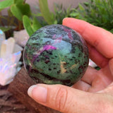 Ruby in Zoisite - sphere