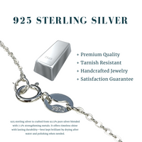 Aquamarine & Silver Serenity Necklace