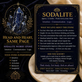 Sodalite Áhyggjusteinn