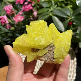 Natural Sulfur Crystal (150 grams)  (Item #1034)