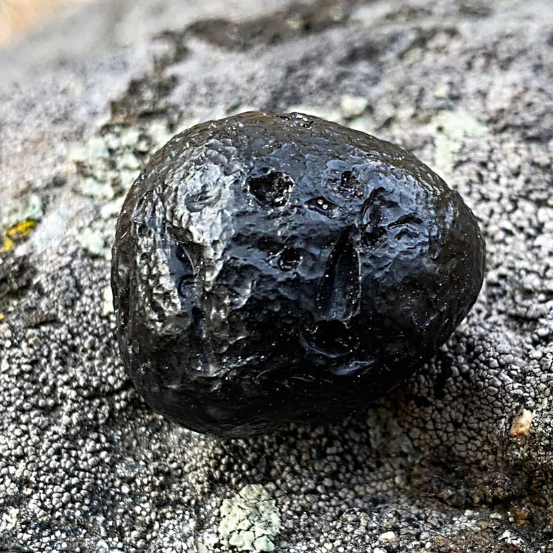 Tektite Specimen - The Only Crystal on the Planet that can Absorb Dark Energy - rawstone