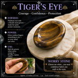 Tiger's Eye Worry Stone