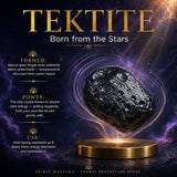 SALE TODAY! Obsidian & Tektite Protector Pouch Set