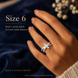 Z ARRON DESIGN Serenity Moonstone koppartråd hängande halsband