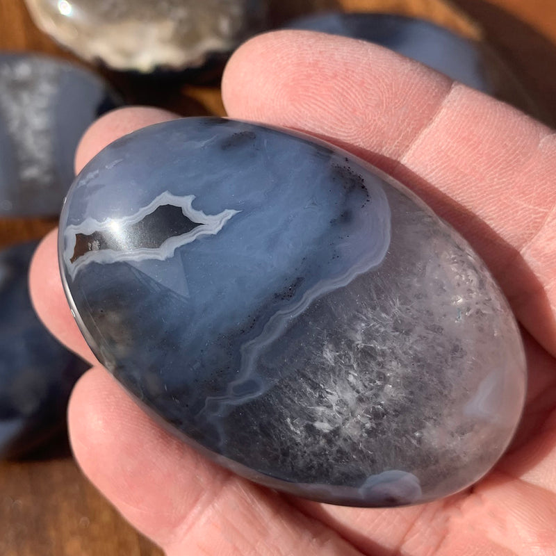 Volcanic Agate Palmstone