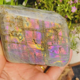 Purple Flash Labradorite Freeform 400 grams (Item #0094)